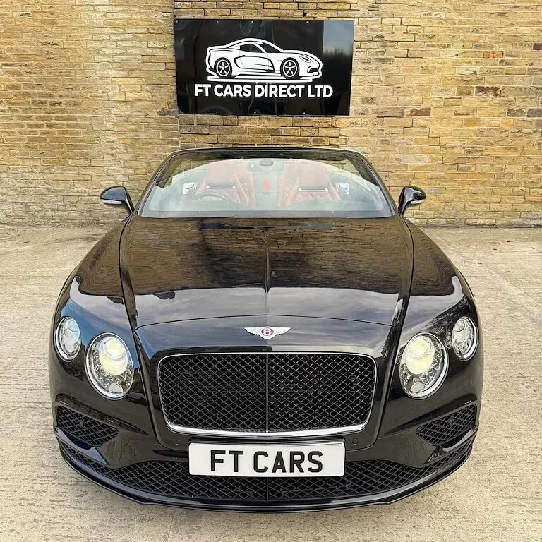 Used Bentley Continental GT Convertible Mulliner 528 HP (388 kW) 2016 Black Cabriolet