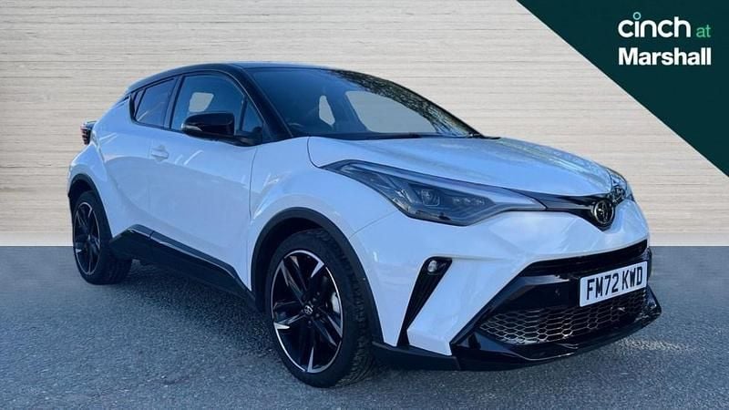 White/black Used 2023 Toyota C-HR+ Sport SUV | £22,850 - Image 1/4