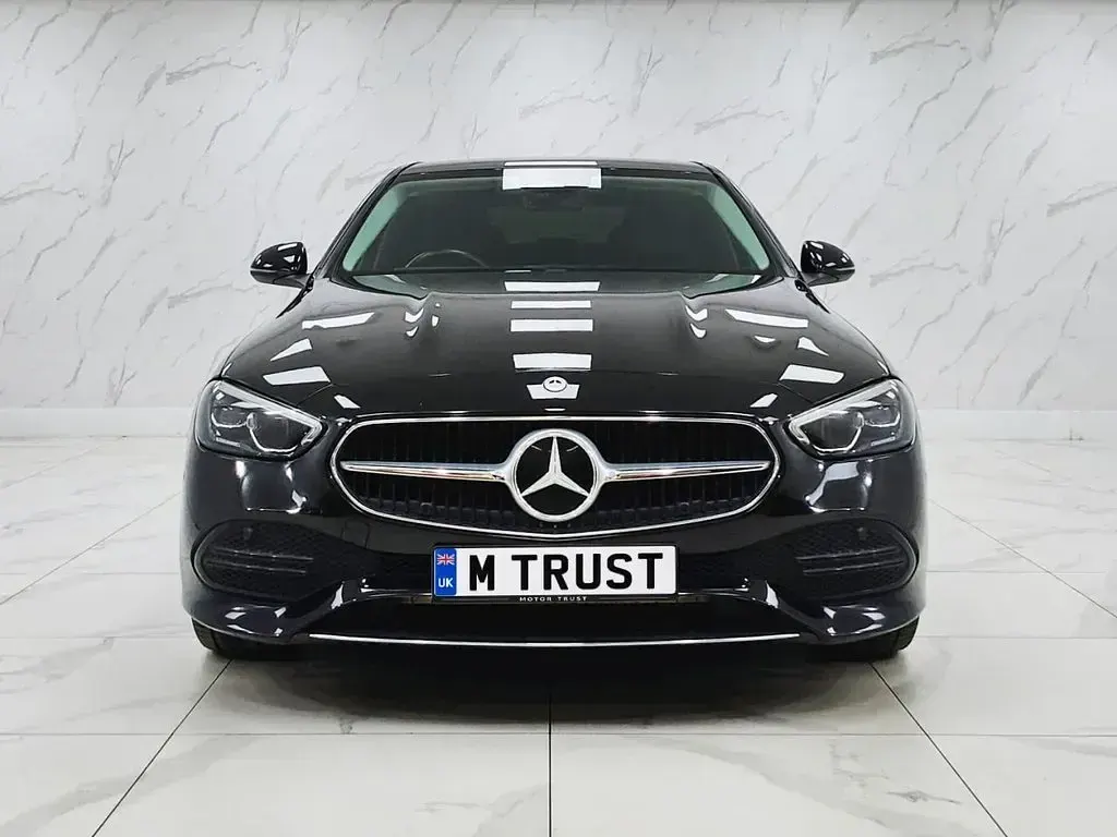 Used Mercedes C220 2022 Black Sedan