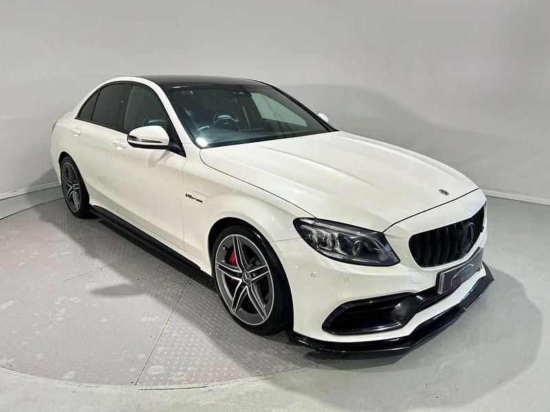 Used Mercedes C63S AMG AMG 2020 White Sedan