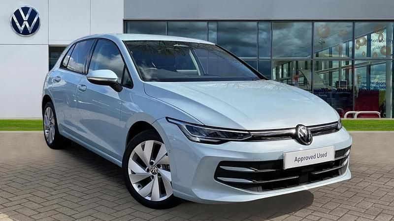 Used VW Golf VIII Match 115 HP (84 kW) 2025 Crystal ice blue metallic