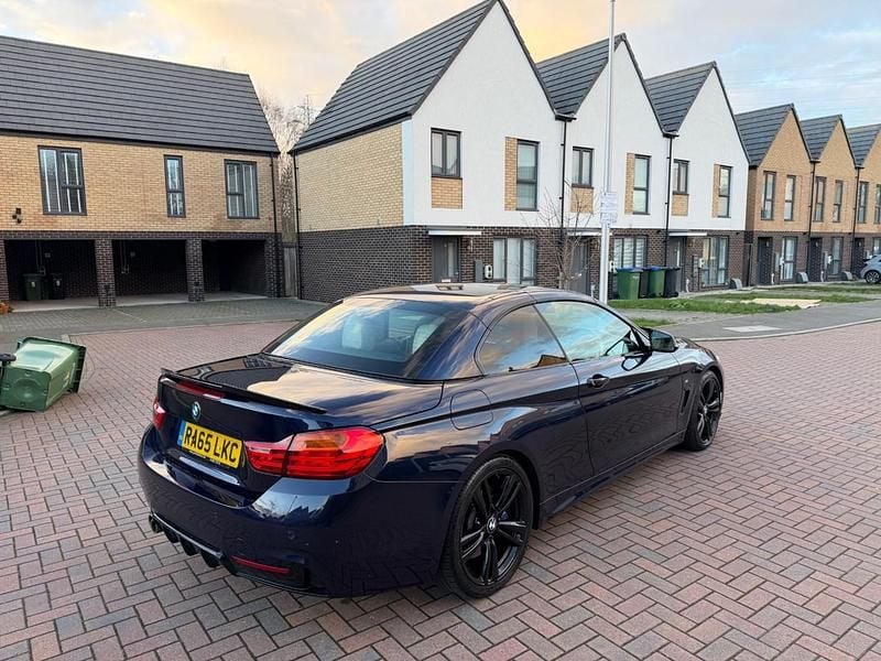 Used BMW 430 Cabriolet M Sport 2015 Blue Cabriolet