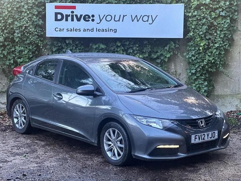Grey Used 2012 Honda Civic SE Hatchback | £6,495 (Fair price) - Image 1/4