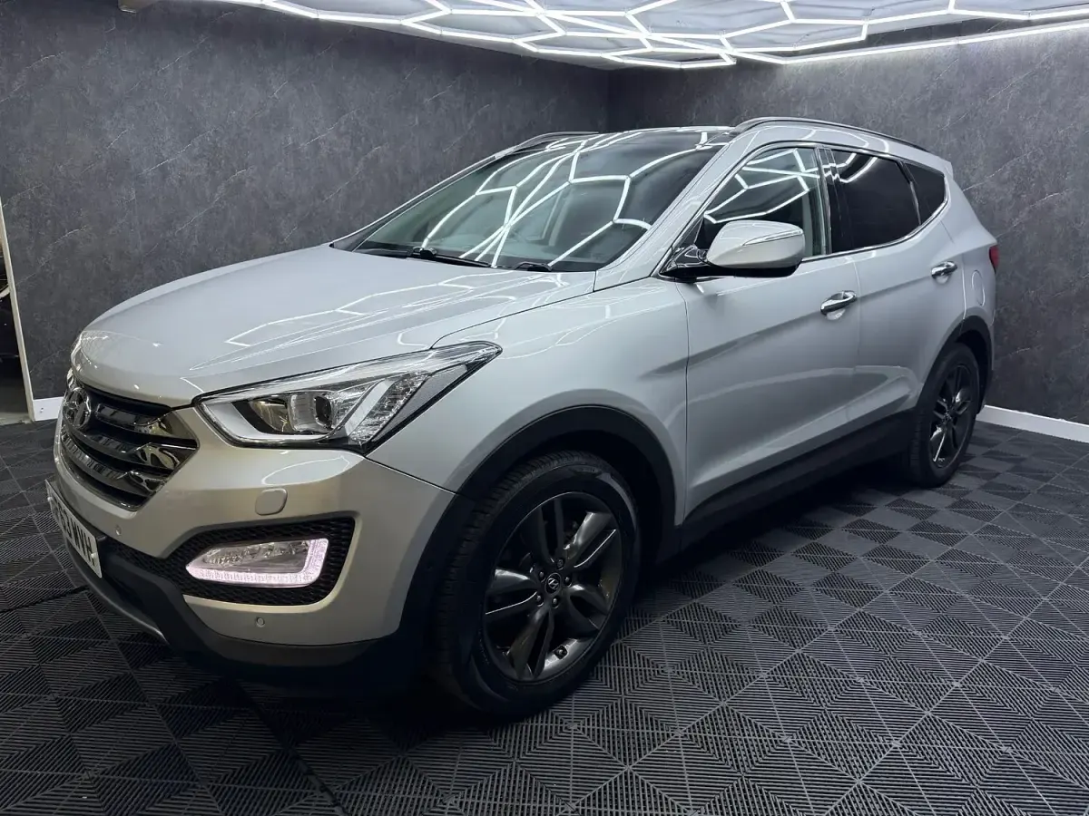 Used Hyundai Santa Fe Premium SE 2013 Silver SUV