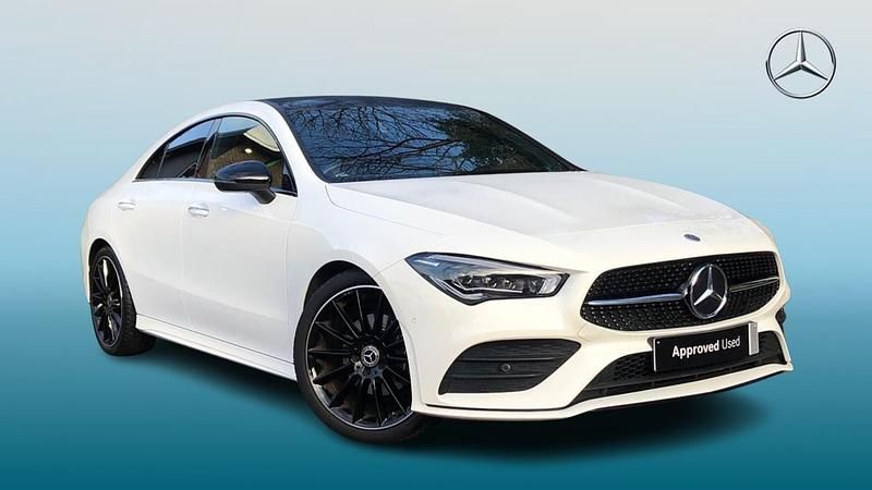 White Used 2022 Mercedes CLA180 AMG Line Premium Plus Sedan | £26,495 (A bit pricey) - Image 1/4