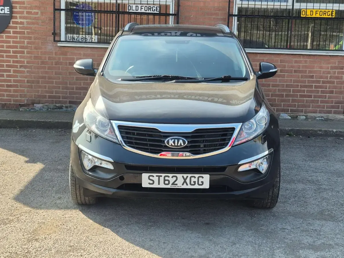 Used Kia Sportage 115 HP (84 kW) 2012 Black SUV