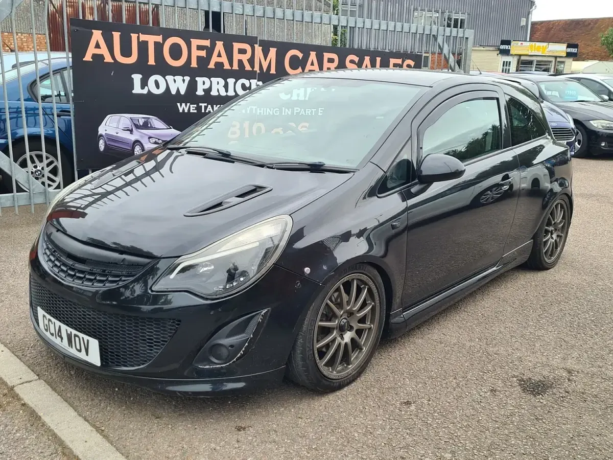 Used Vauxhall Corsa Edition 2014 Black Hatchback
