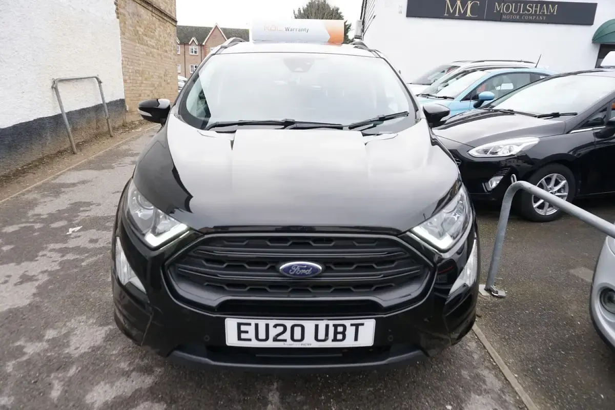 Used Ford Ecosport ST-Line 125 HP (91 kW) 2020 Black SUV