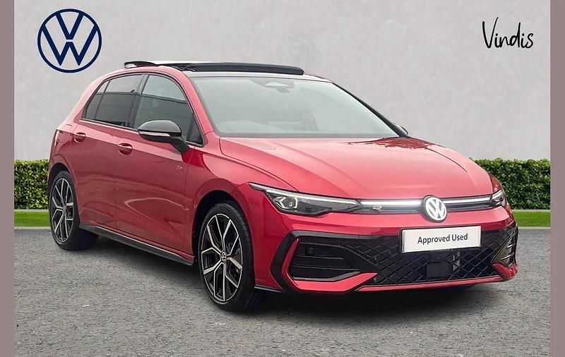 Red Used 2025 VW Golf VIII Black Edition Hatchback | £32,859 - Image 1/4