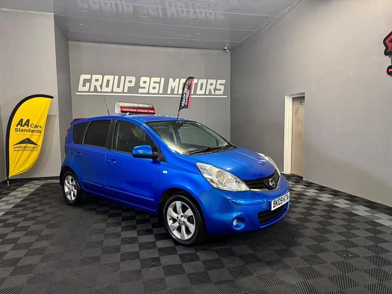 Used Nissan Note Tekna 110 HP (80 kW) 2009 Blue Hatchback