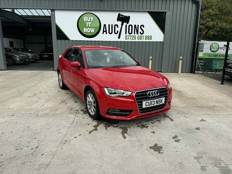 Red Used 2013 Audi A3 Hatchback | £3,550 (Good price) - Image 1/4