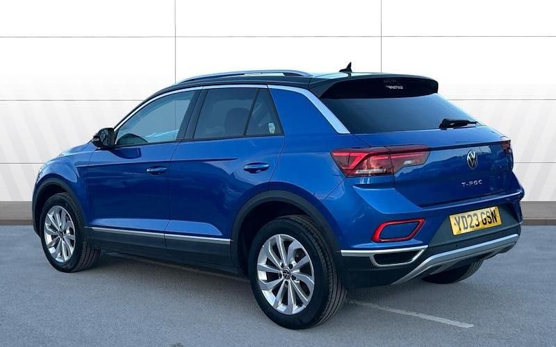 Used VW T-Roc Style 115 HP (84 kW) 2023 Blue SUV