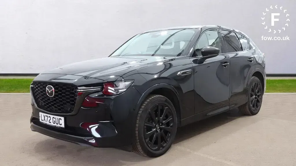 Used Mazda CX-60 Homura-Line 2022 Black SUV