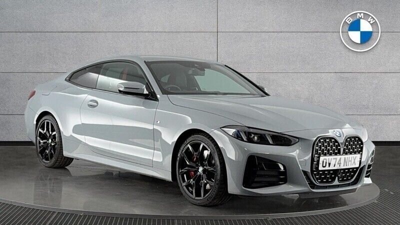 Grey Used 2024 BMW 420 M Sport Coupe | £38,950 (Fair price) - Image 1/4