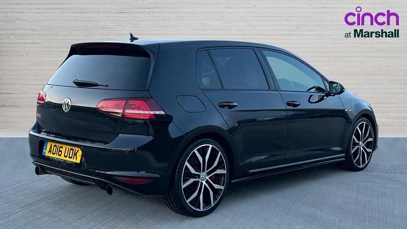 Used VW Golf VII GTI 230 HP (169 kW) 2016 Black Hatchback