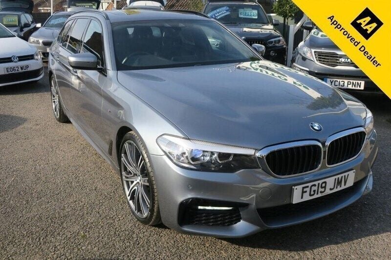 Blue Used 2019 BMW 530 M Sport Estate | £23,995 (Fair price) - Image 1/4