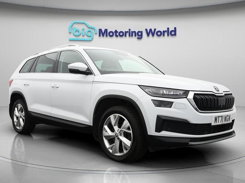 White Used 2021 Skoda Kodiaq SE L SUV | £21,600 (Super price) - Image 1/4