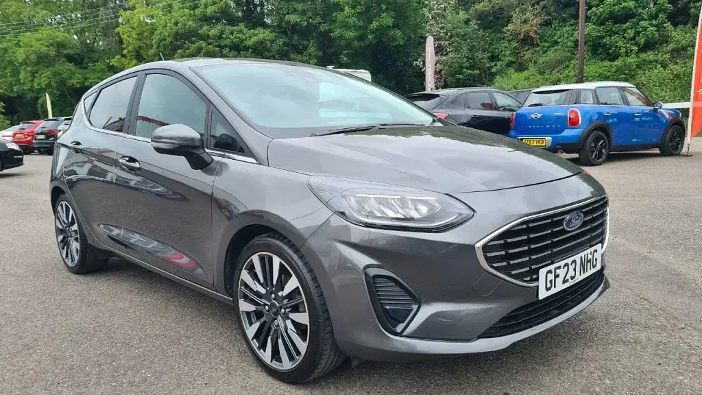Used Ford Fiesta Titanium X 125 HP (91 kW) 2023 Grey Hatchback