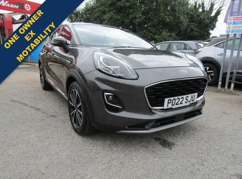 Grey Used 2022 Ford Puma Titanium SUV | £16,250 (Good price) - Image 1/3