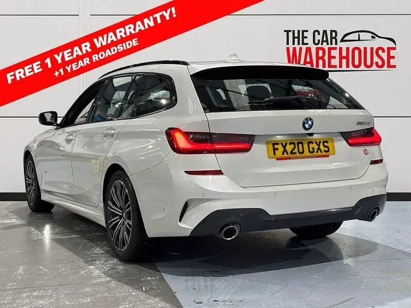 Begagnad BMW 320 M Sport 2020 Vit Kombi