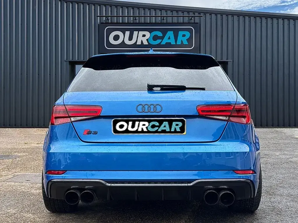 Used Audi S3 Sportback Black Edition 2017 Blue Hatchback