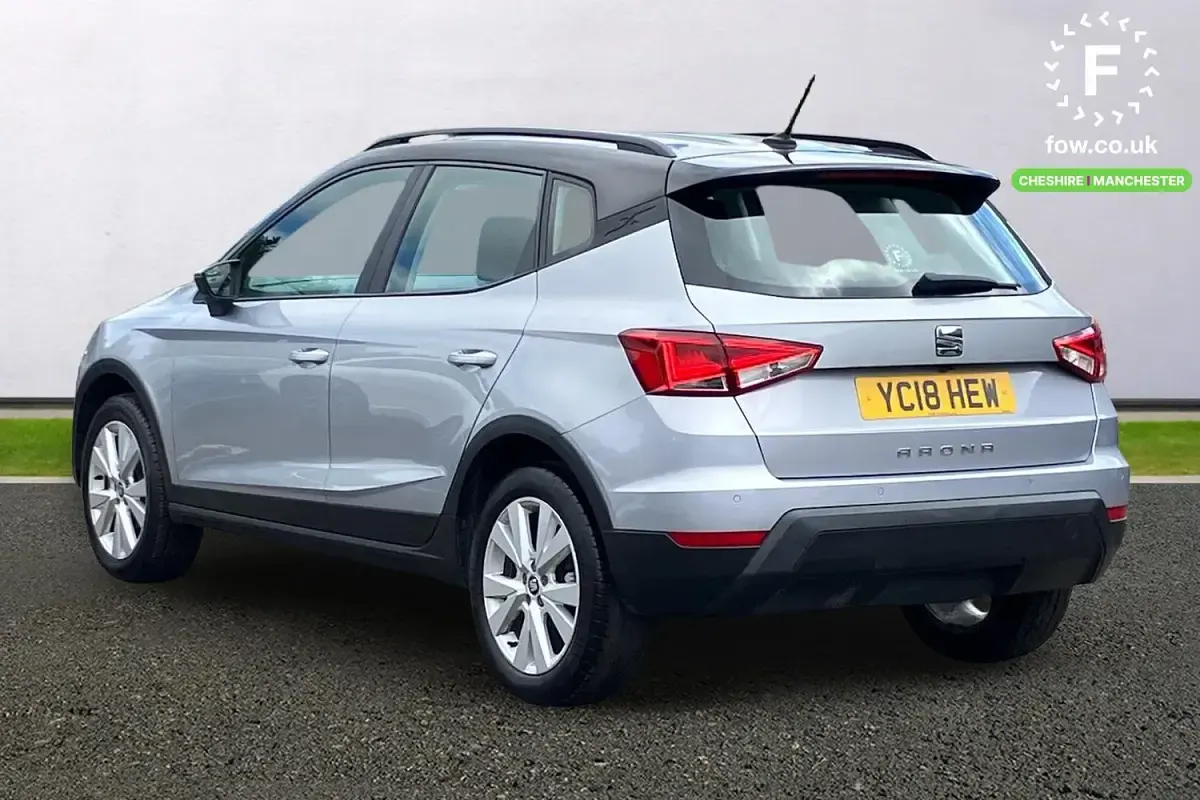 Used Seat Arona SE Technology 116 HP (85 kW) 2018 Silver SUV