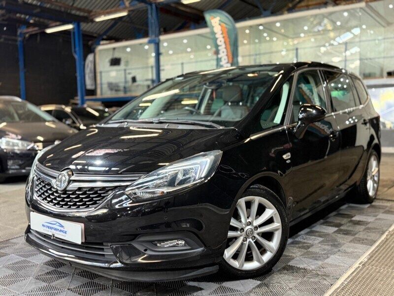 Black Used 2018 Vauxhall Zafira Tourer Elite MPV | £9,649 (Fair price) - Image 1/4