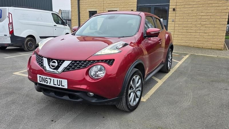 Used Nissan Juke Tekna 2017 Red SUV