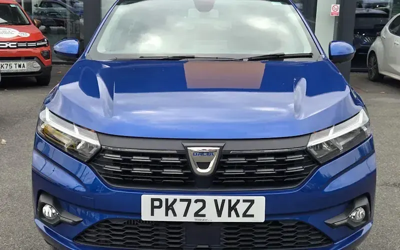Used Dacia Sandero Comfort 91 HP (66 kW) 2022 Blue Hatchback