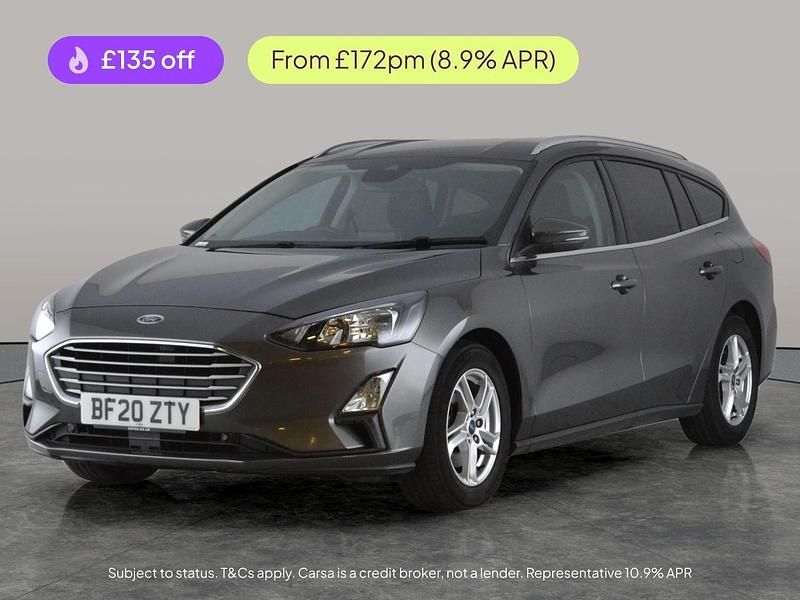 Grey Used 2020 Ford Focus Zetec Estate | £11,042 (Good price) - Image 1/3
