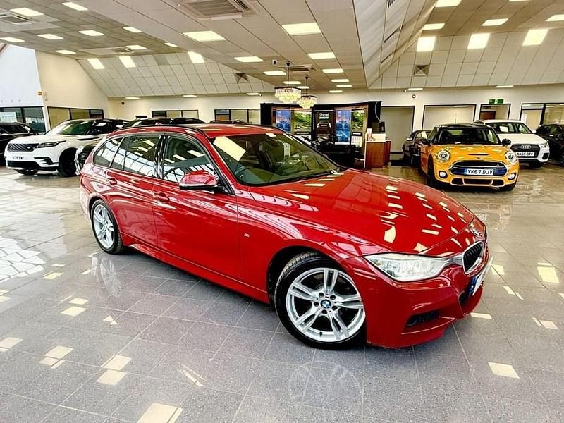 Used BMW 330 M Sport 258 HP (189 kW) 2013 Red Estate
