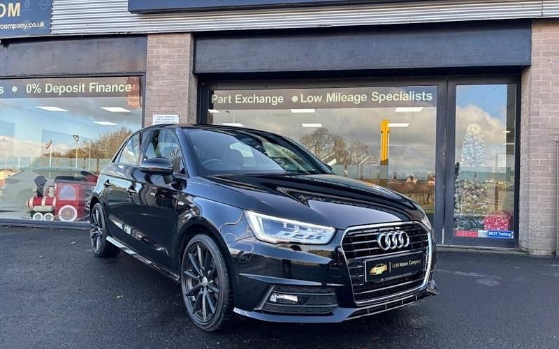 Black Used 2017 Audi A1 Sportback S-Line Hatchback | £11,995 (Fair price) - Image 1/4
