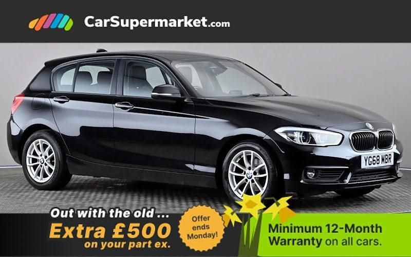 Used BMW 118 Performance 136 HP (100 kW) 2019 Black Hatchback