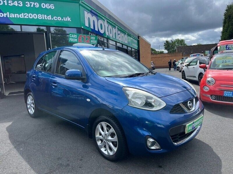 Blue Used 2013 Nissan Micra Acenta Hatchback | £6,999 (Fair price) - Image 1/4
