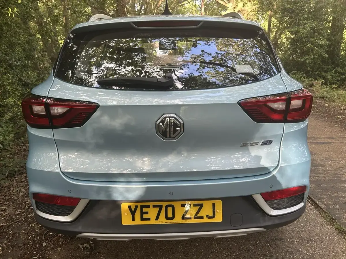 Used MG ZS Exclusive 105 kW (143 HP) 2020 Blue SUV