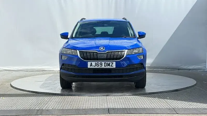 Used Skoda Karoq SE Technology 115 HP (84 kW) 2020 Blue SUV