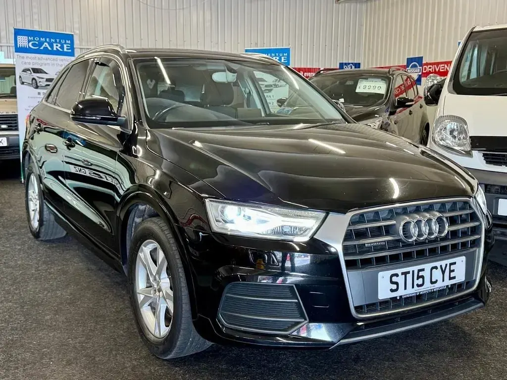 Used Audi Q3 Design 150 HP (110 kW) 2015 Black SUV
