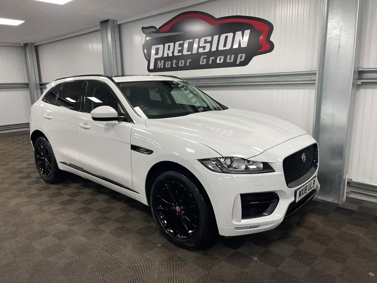 Used Jaguar F-Pace R-Sport 180 HP (132 kW) 2018 White SUV