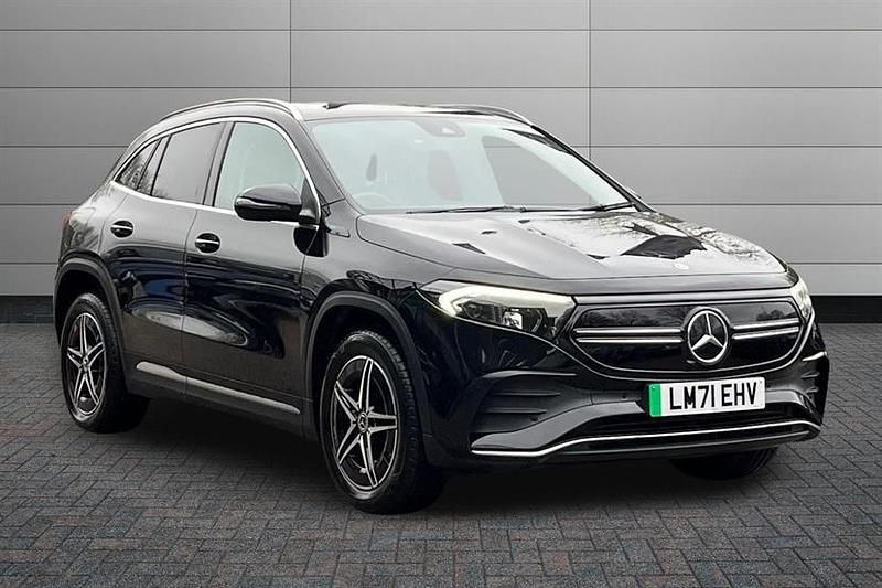 Used Mercedes EQA250 AMG line 139 kW (190 HP) 2021 Cosmos black SUV