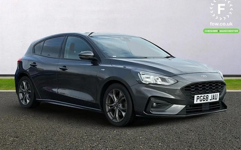 Grey Used 2019 Ford Focus ST-Line Hatchback | £11,599 (Fair price) - Image 1/4