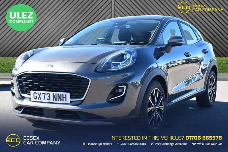 Begagnad Ford Puma Titanium 125 HK (91 kW) 2023 Grå SUV