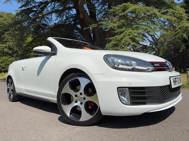 White Used 2013 VW Golf Cabriolet GTI Cabriolet | £8,995 (Fair price) - Image 1/4
