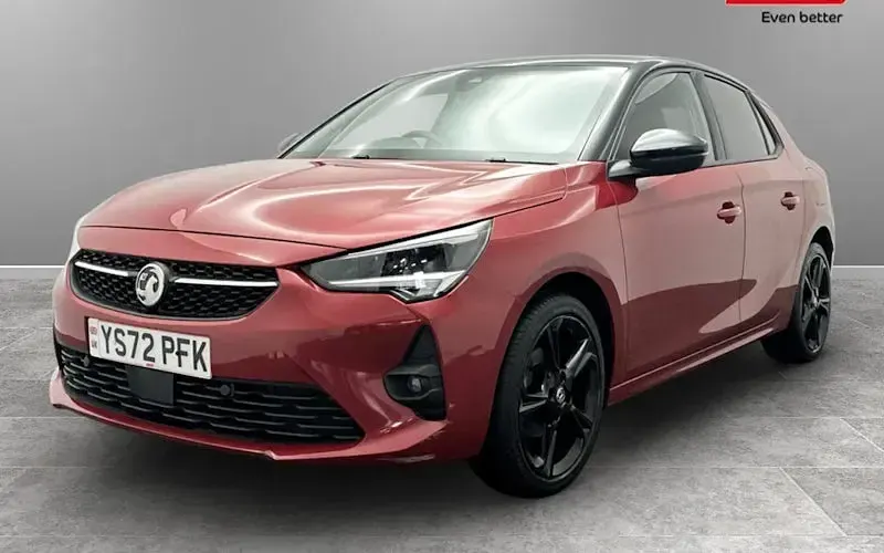 Used Vauxhall Corsa GS Line 75 HP (55 kW) 2022 Red Hatchback