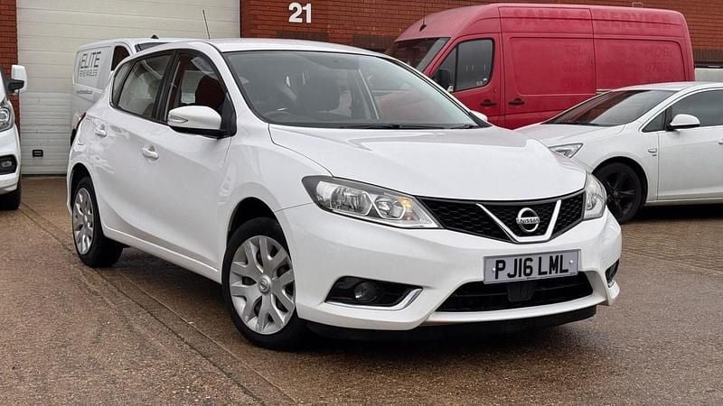 Used Nissan Pulsar Visia 2016 White Hatchback