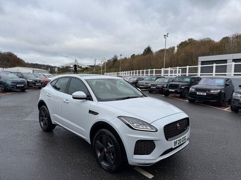White Used 2020 Jaguar E-Pace Chequered Flag SUV | £23,750 (Fair price) - Image 1/4