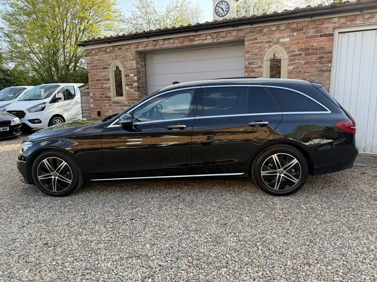 Used Mercedes C220 Premium Plus 2019 Black Estate