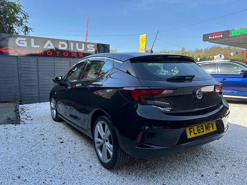 Used Vauxhall Astra SRi 150 HP (110 kW) 2019 Black Hatchback