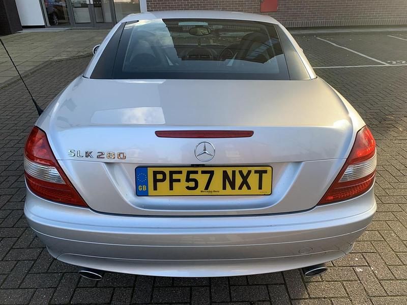 Used Mercedes SLK280 2008 Silver Cabriolet