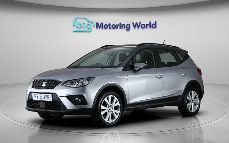 Used Seat Arona SE Technology 116 HP (85 kW) 2018 Silver SUV