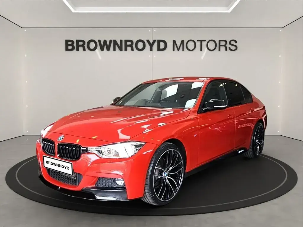 Used BMW 330 M Sport 258 HP (189 kW) 2018 Red Sedan